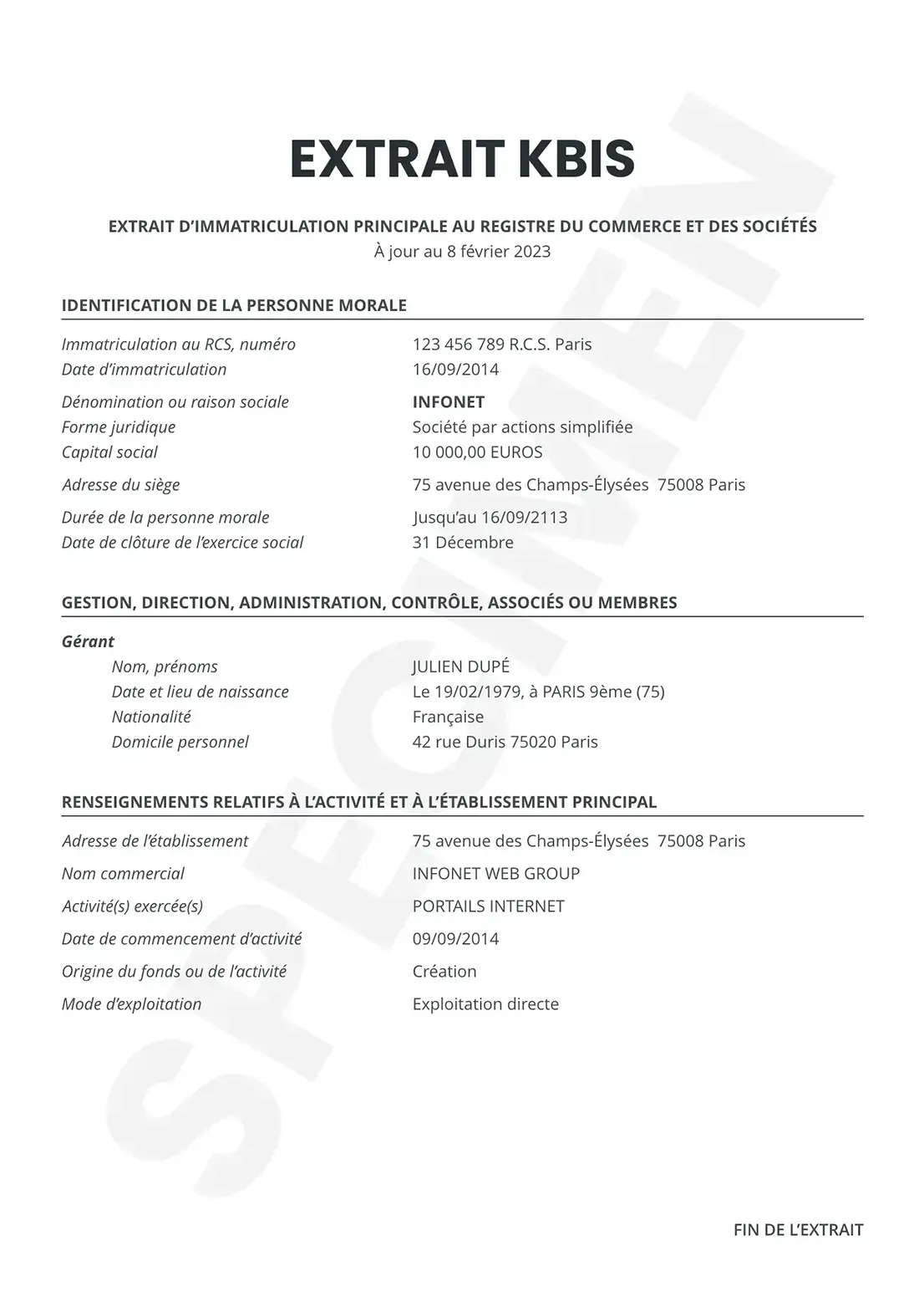 Aperçu document